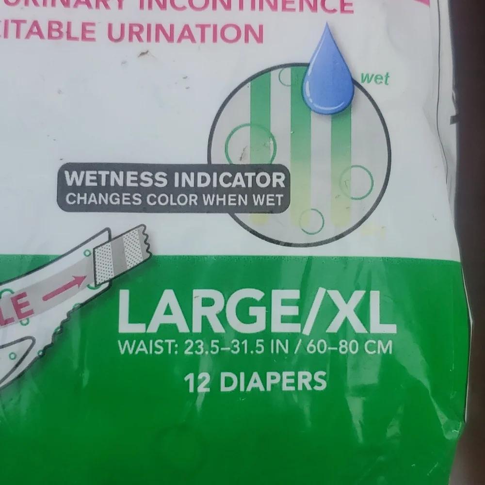 💥50% sale💥NEW Vets Best diapers sz Large/XL #1506